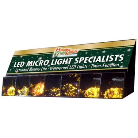 Holiday Bright Lights Micro Light Top Displayer 253293